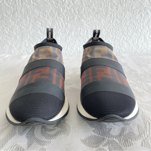 FENDI Technical Mesh Logo Sneakers - Picture 6 of 16
